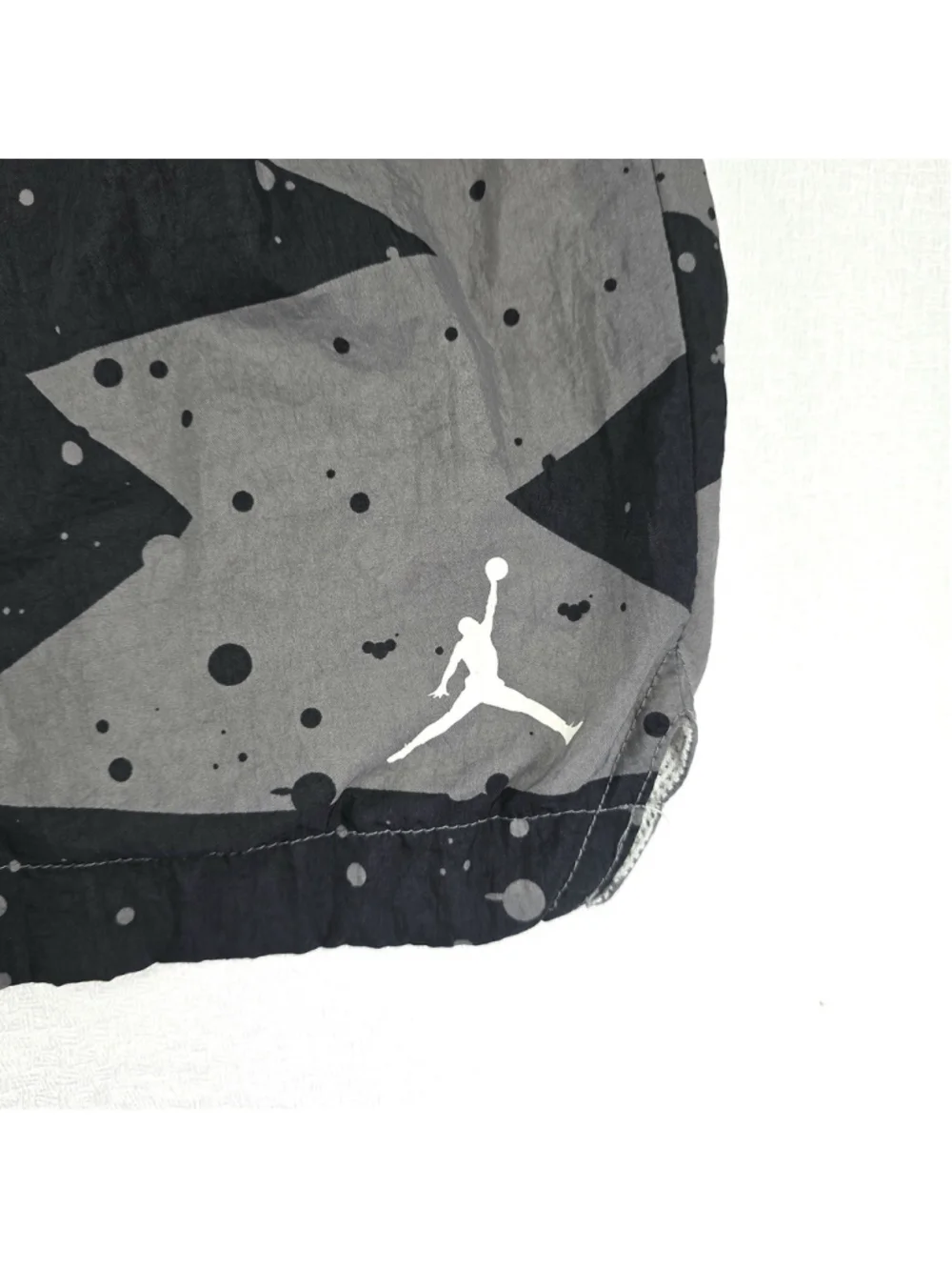 Jordan Jumpman Poolside Swim Shorts Mens Large Gray White 9
